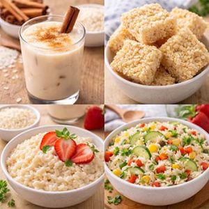 Recetas de arroz postres y bebidas