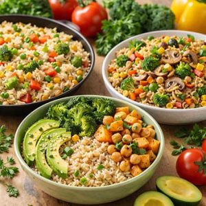 Recetas de arroz vegetarianas